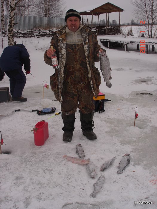 2 января 2010: С Новым годом, рыбаки !